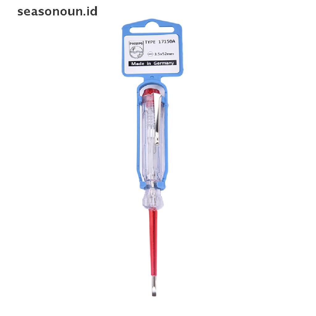 (seasonoun) Obeng Tes Pen Deteksi Tegangan Listrik 250V