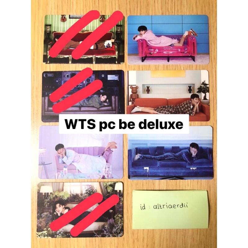 Pc BTS BE Deluxe [Jin, RM, Jhope, Suga]