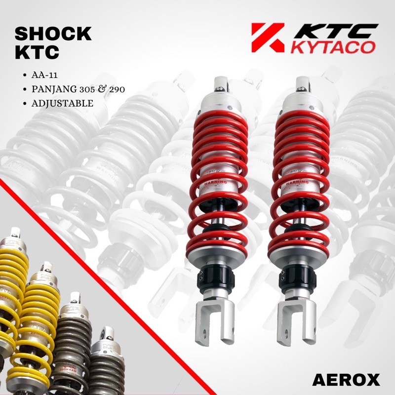 Shockbreaker Non Tabung Ktc Kytaco Yamaha Aerox Abs Connected Nmax Old All New 2020 Aerox155 Nmax155