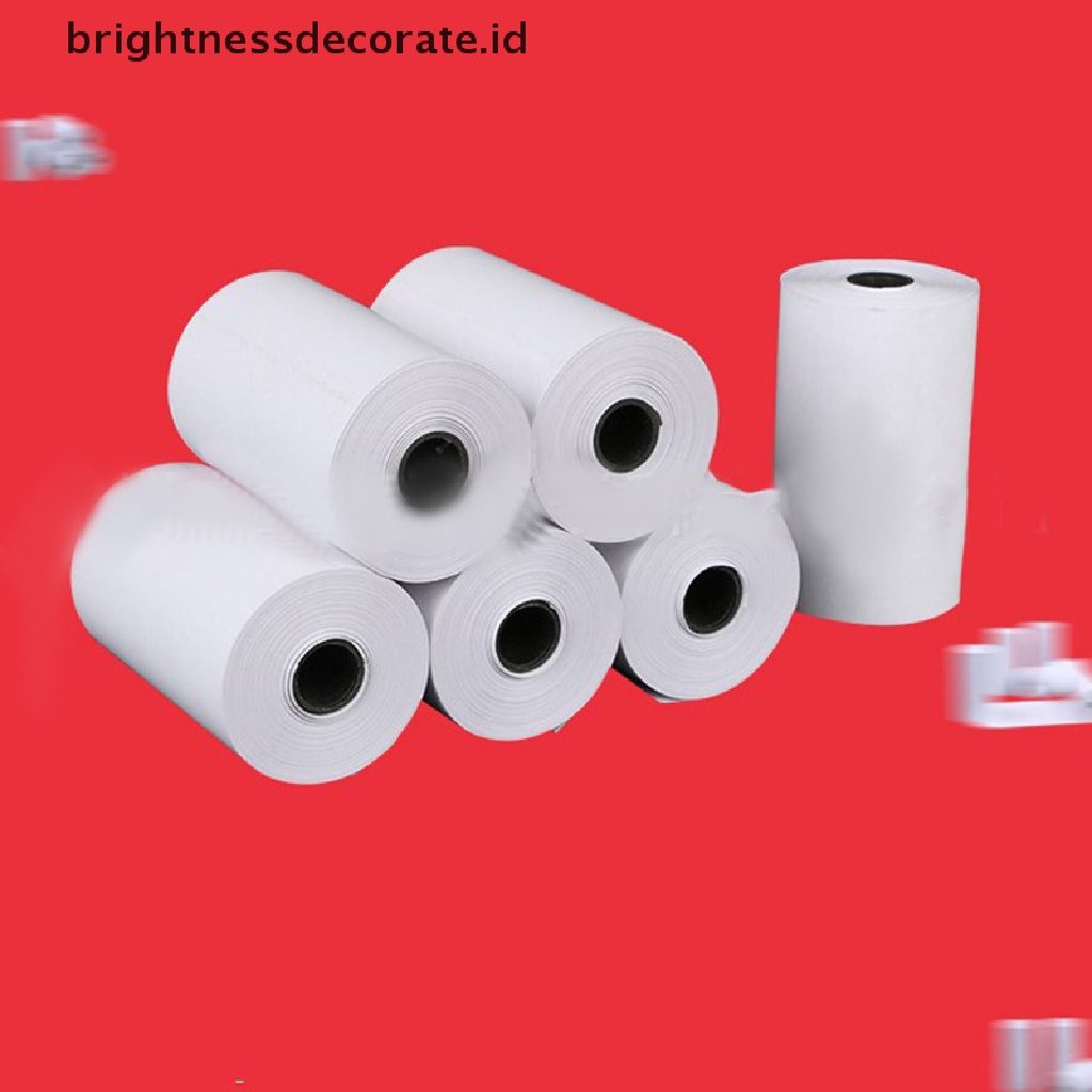 5 Roll Kertas Print Thermal Dengan Perekat