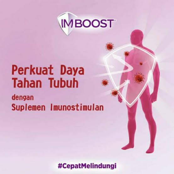 Imboost Tablet  Suplemen Daya Tahan Tubuh 1 Strip isi 10 Tablet Original