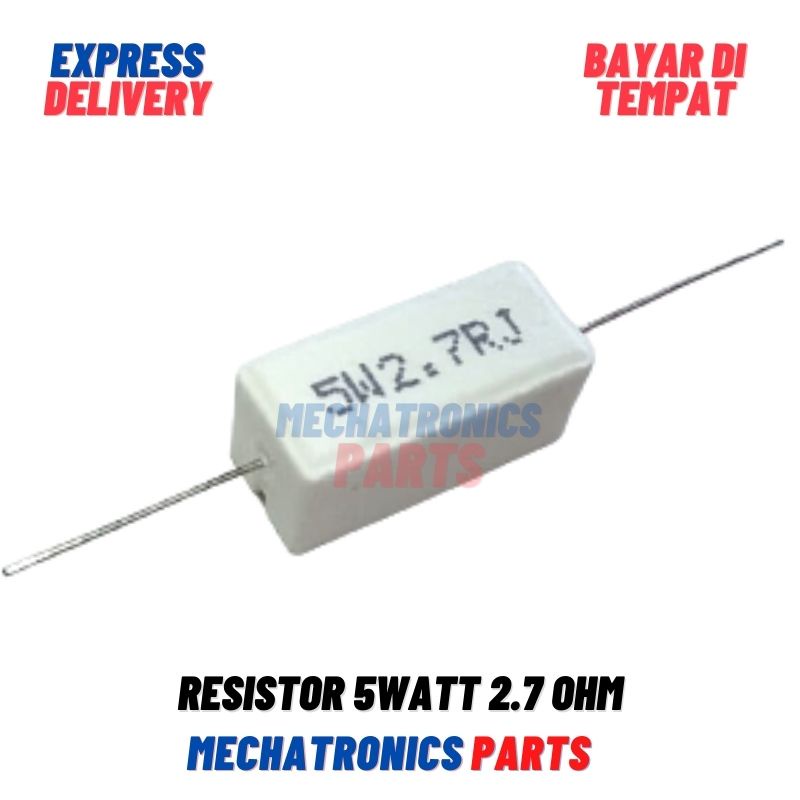 [PAS-9326] RESISTOR 5WATT 2.7OHM