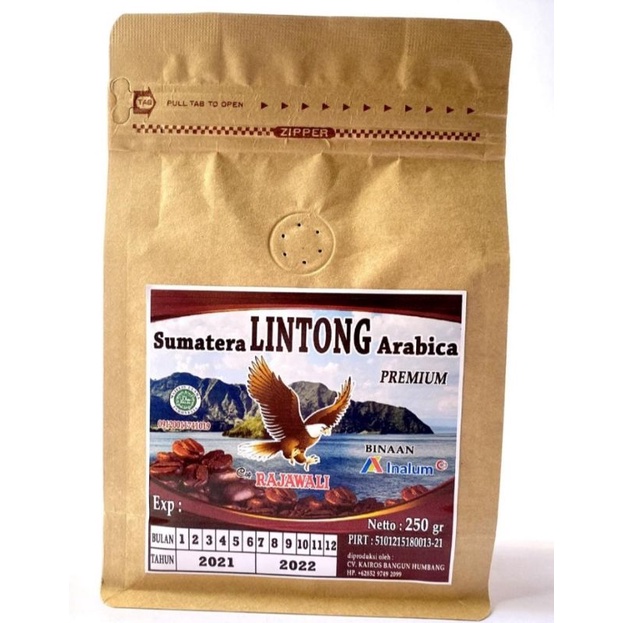 

Kopi Arabika Lintong 250gr