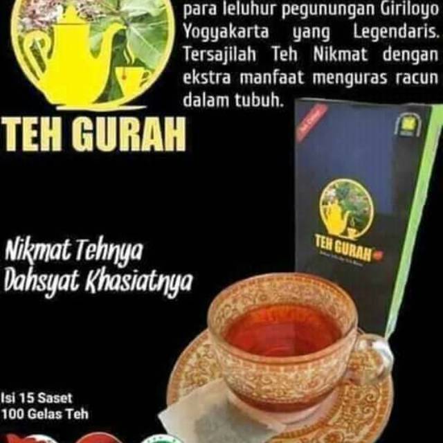 

Teh Gurah NASA Teh Herbal Kaya Manfaat Teh Celup Murah