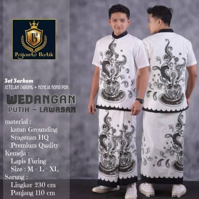 Set sarkem wedangan by Prijanto batik