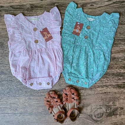 Babygiggles - Andreeanna Bianca Romper / Romper Bayi Perempuan