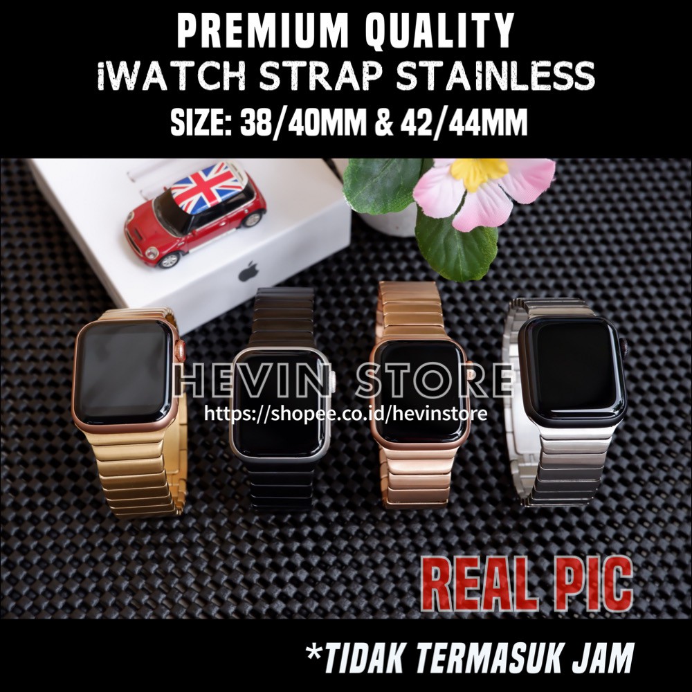 Strap Watch iOS STAINLESS STEEL PREMIUM iWATCH STRAP SERIES 12345