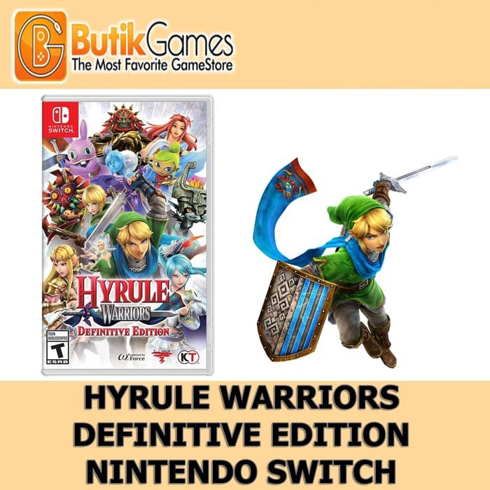 Hyrule Warriors Definitive Edition Nintendo Switch