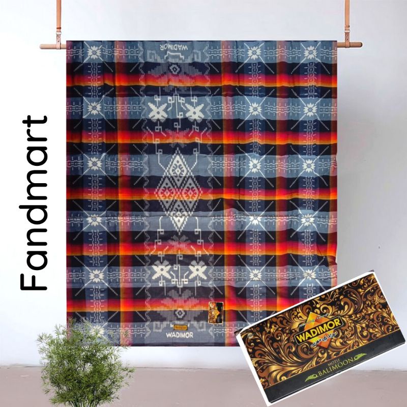 SARUNG Tenun WADIMOR Balimoon Original Pria Dewasa motif Bali premium Grosir Ecer Fashion muslim pri
