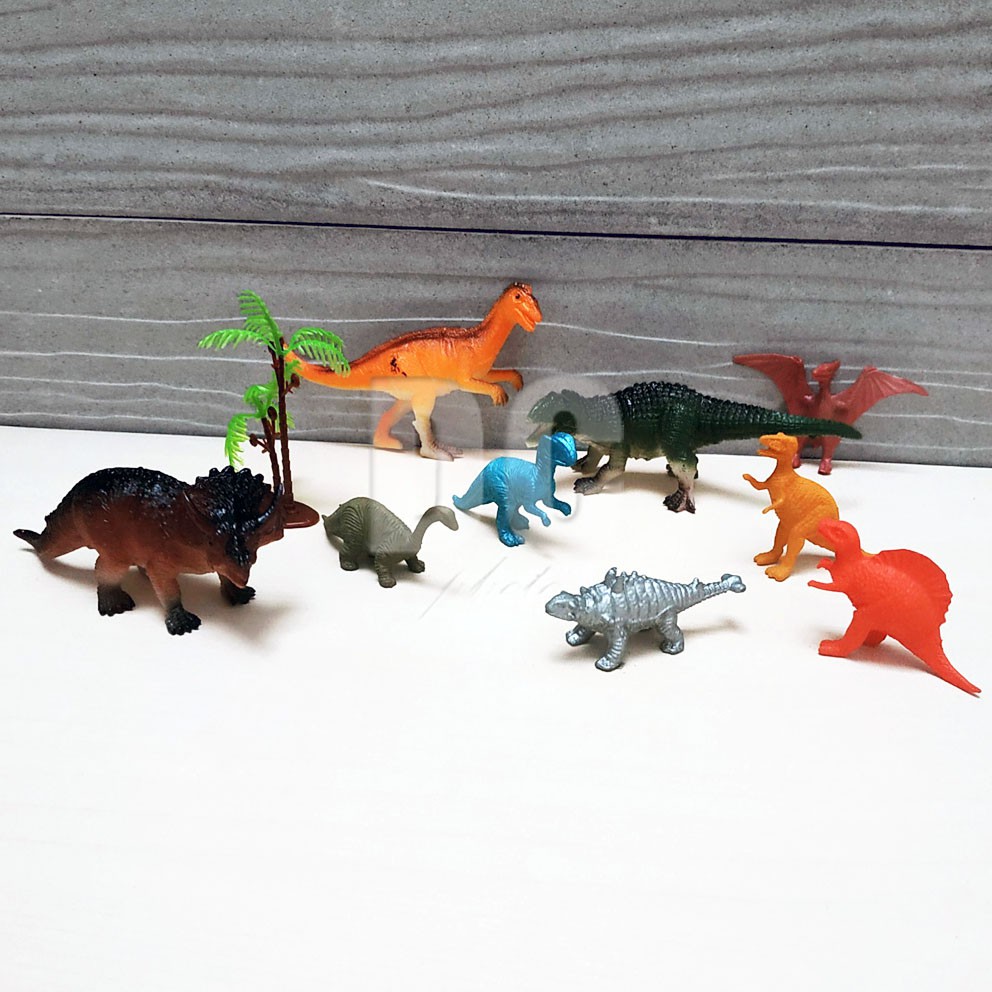 Dinazorlar Set Mainan Dino Dinosaurus Miniatur Jurassic World