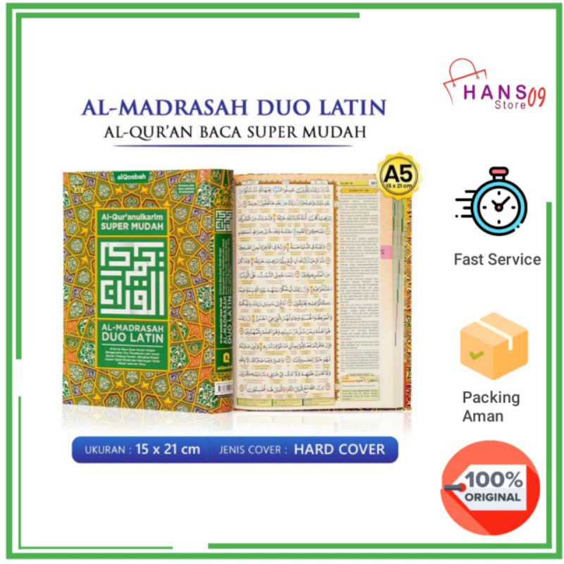 Al-Quran Al-Madrasah Duo Latin A5