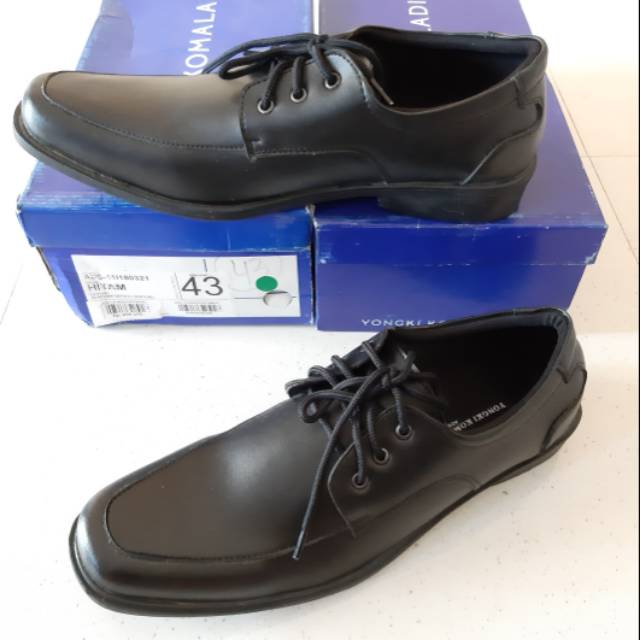 Sepatu pantofel tali pria 43 yongki komaladi sepatu resmi pria