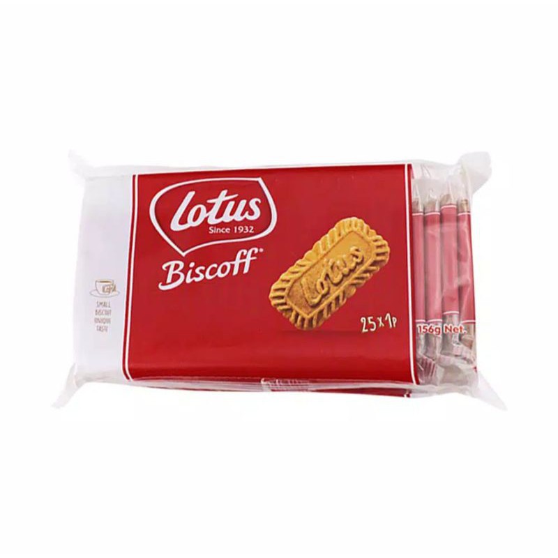 Lotus Biscoff Cookie Isi 25pcs Biskuit