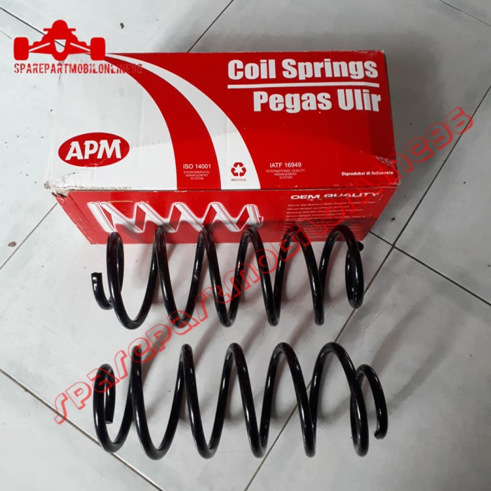 Per Spiral Keong Belakang Toyota Yaris Vios GEN 2 SET Coil Spring OEM