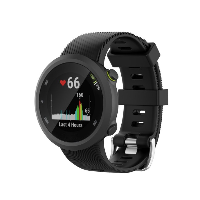 Tali Jam Garmin Forerunner 45 (Bukan 45s) - Watch Strap Rubber Silikon