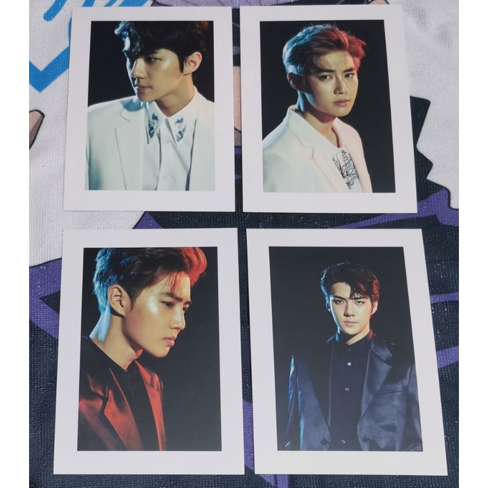 SEHUN SUHO EXO Exordium Postcard Set