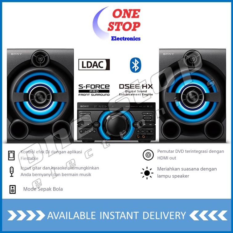 SONY MHC-M60D High Power Audio System with DVD