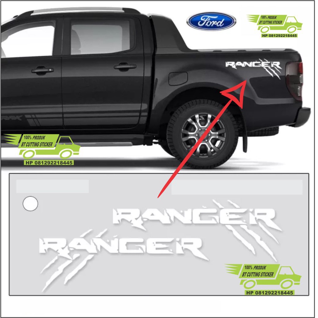 Stiker mobil, samping mobil, Ford Ranger, aksesoris mobil, mobil modifikasi, mobil balap, truk picku