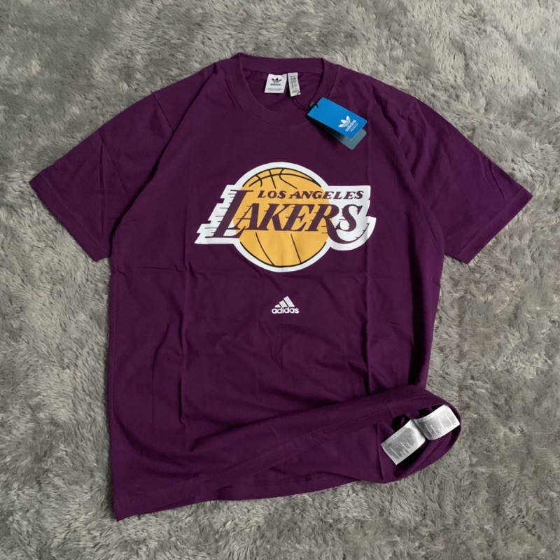 Kaos Tshirt Adidas Lakers Fulltag &amp; Lebel
