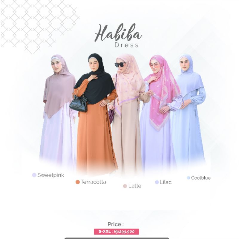 HABIBA DRESS/GAMIS/AMILY