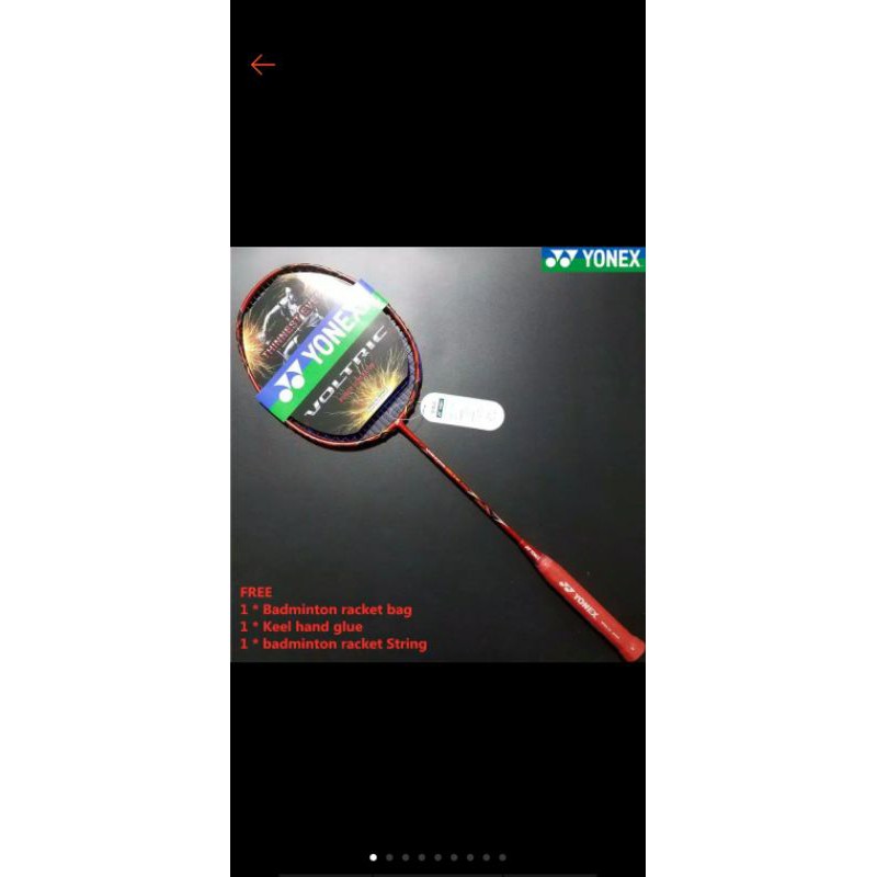 Raket Badminton Original yonex voltric vt80 Raket Badminton High Rebound