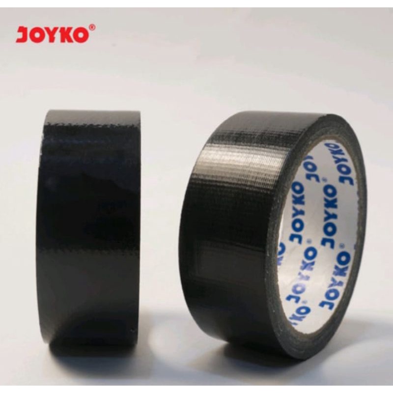 

Lakban Kain Hitam Besar I Lakban Hitam I Isolasi Lakban Hitam I Lakban Hitam Besar Cloth Tape Joyko 36 mm x 10 meter Blue Core