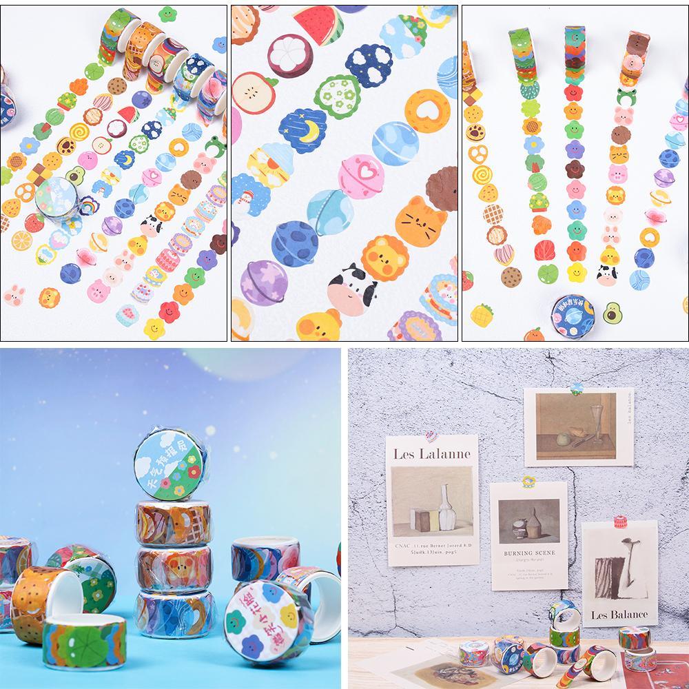 Suyo Washi Tape Perlengkapan Sekolah DIY Alat Tulis Dekoratif Scrapbooking Stiker