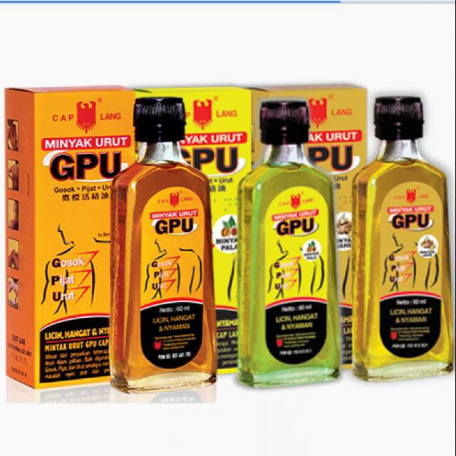 GPU Minyak Urut 100 ml ORIGINAL-BPOM