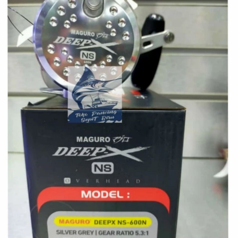 REEL OH MAGURO DEEP X NS 600N SILVER HANDLE KANAN NEW 2021