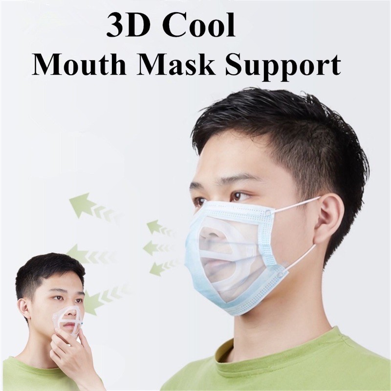 corong masker/pelindung masker dewasa dan anak/masker bracket silicon