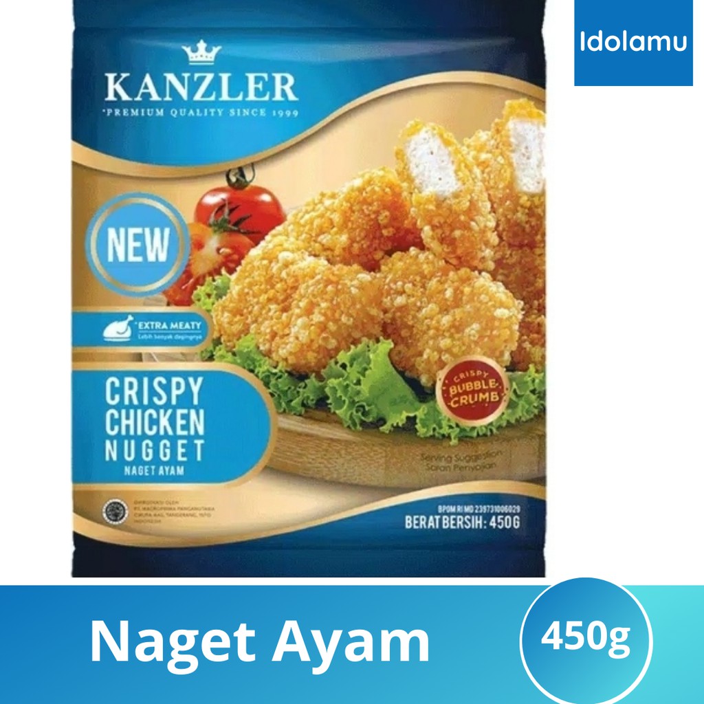 

Nugget KANZLER Crispy Viral 450GR