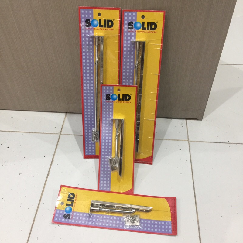 GRENDEL PINTU TANAM SOLID 312 6" + 12"