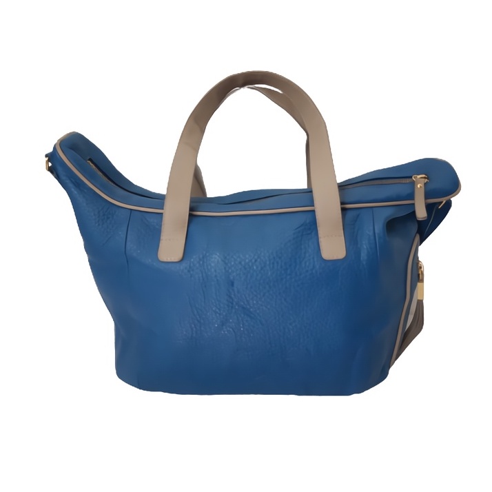 Tas Wanita Shoulder Bag Kulit See By Chloe Biru Tas Pundak Preloved