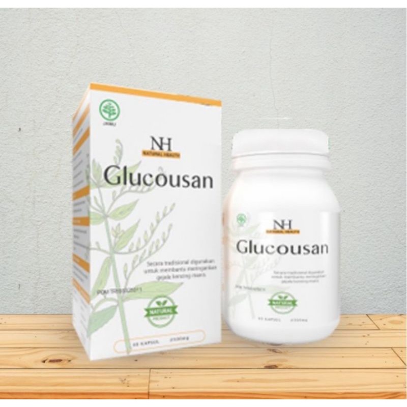 Glucousan Asli Obat Diabetes Kolesterol 100% Original