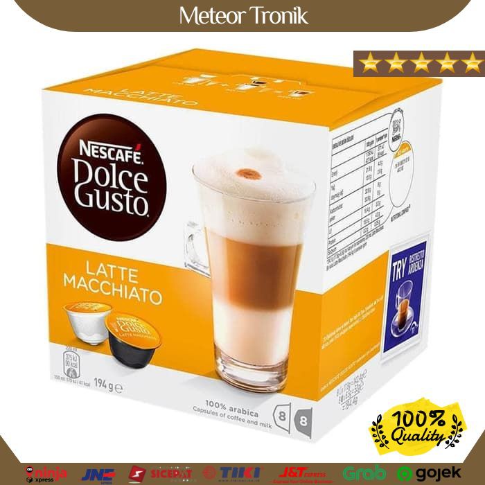 

Nescafe Dolce Gusto Latte Macchiato Capsule MT 133