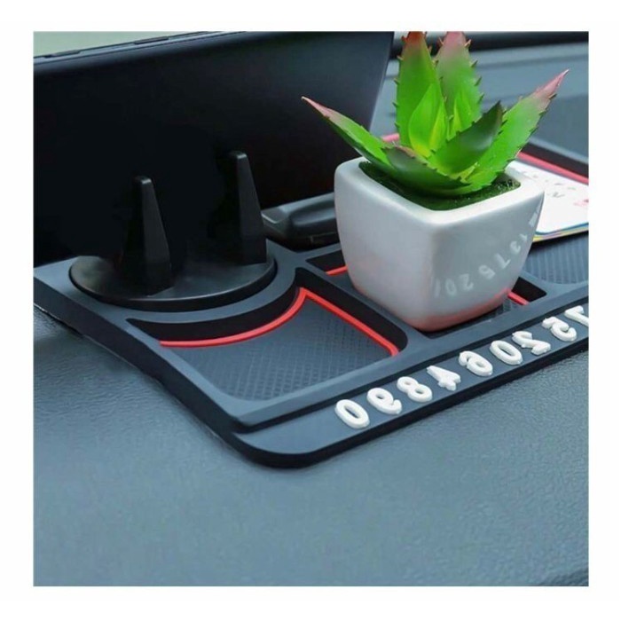 phone car holder mat - alas dashboard mobil anti slip gps