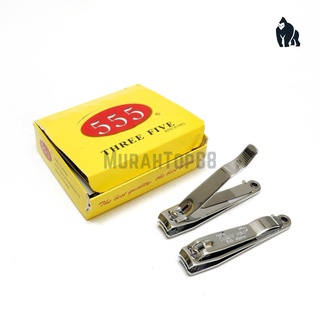 gunting kuku 555 besar stainless nail clipper alat potong kuku murah
