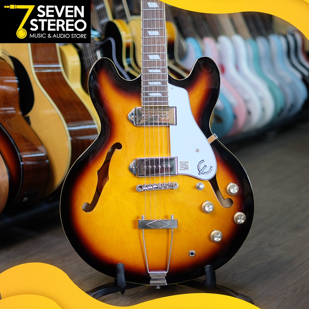 Epiphone Casino Hollowbody Electric Guitar Vintage Sunburst