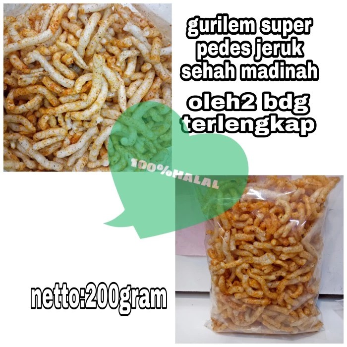 

KERUPUK GURILEM PEDES JERUK