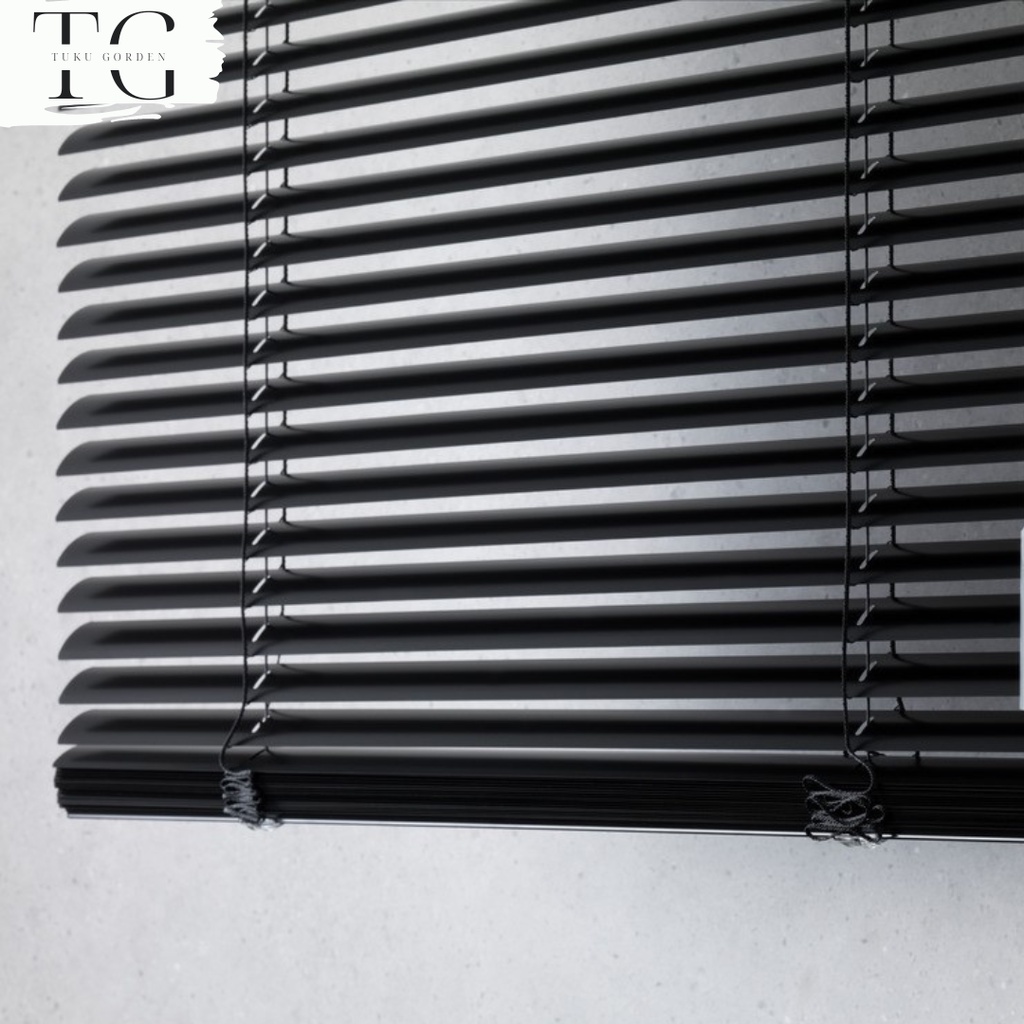 TERLARIS - Horizontal Venetian Blind - Kerai Aluminium - Tirai Gulung