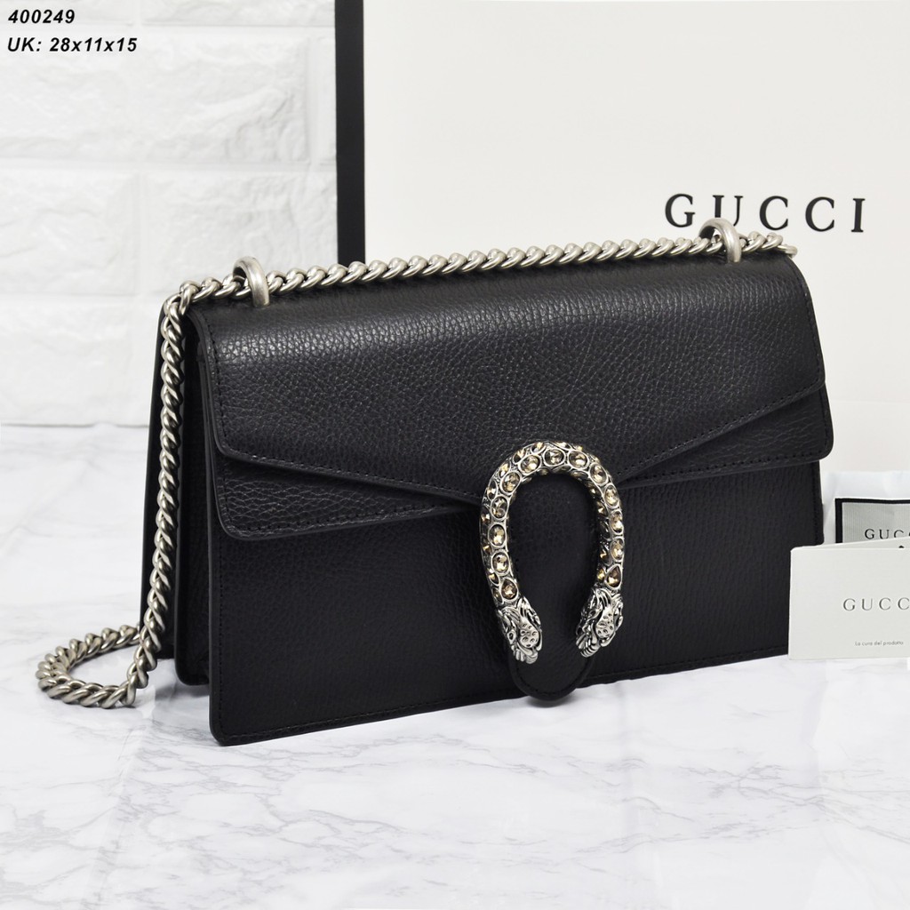 TAS GUCCI DIONYSUS SMALL LEATHER 400249 TAS FASHION WANITA TAS CANTIK TAS SELEMPANG TAS SANDANG