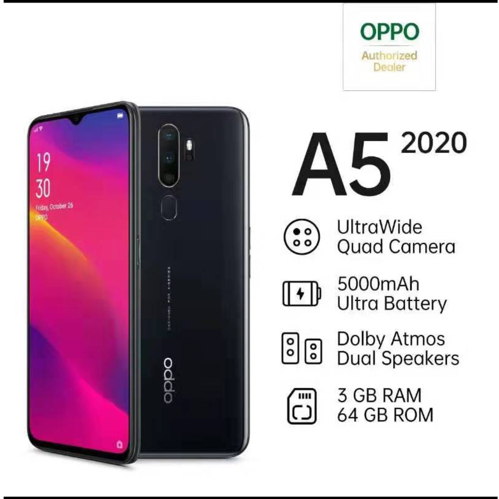 HP Oppo A5 2020 & A7 RAM 3/64 GB Original Garansi Resmi