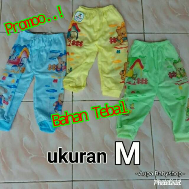 12pcs Celana PANJANG ukuran M bayi Bagus murah