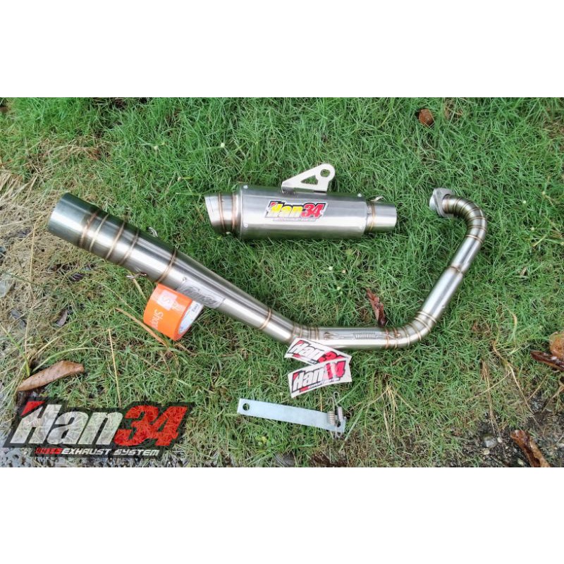 KNALPOT JUPITER MX SONIC SATRIAFU UNDERBOND ROADRACE creampie rcb pdk original han34