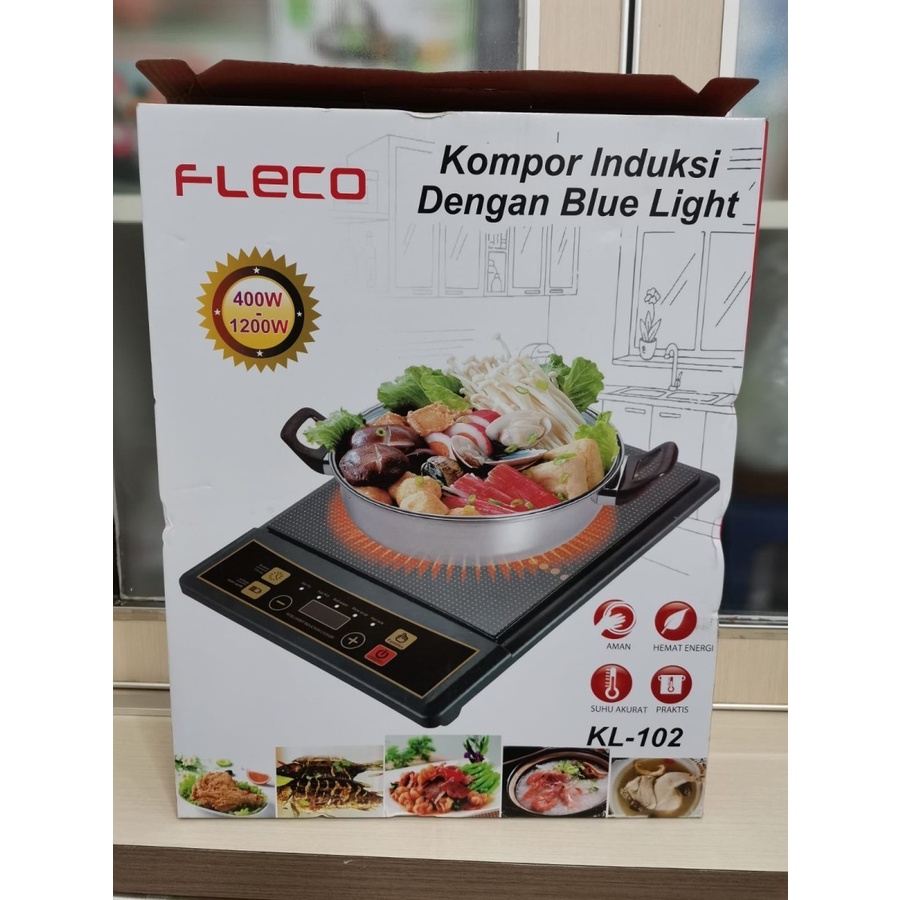 COD!! Kompor Induksi Listrik 5 Mode Masak Led Display Fleco KL 102 ORIGINAL