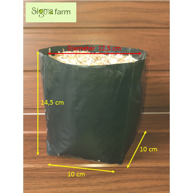 Plastik Polibag untuk Tanaman Ukuran 20 x 20 cm