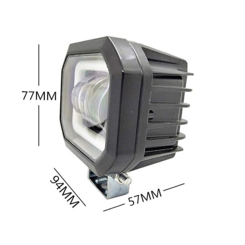 LAMPU TEMBAK K30 3 MATA 30 WATT DAYMEKER KOTAK ANGEL EYE LAMPU TEMBAK SOROT CWL 3 MATA LED UNIVERSAL