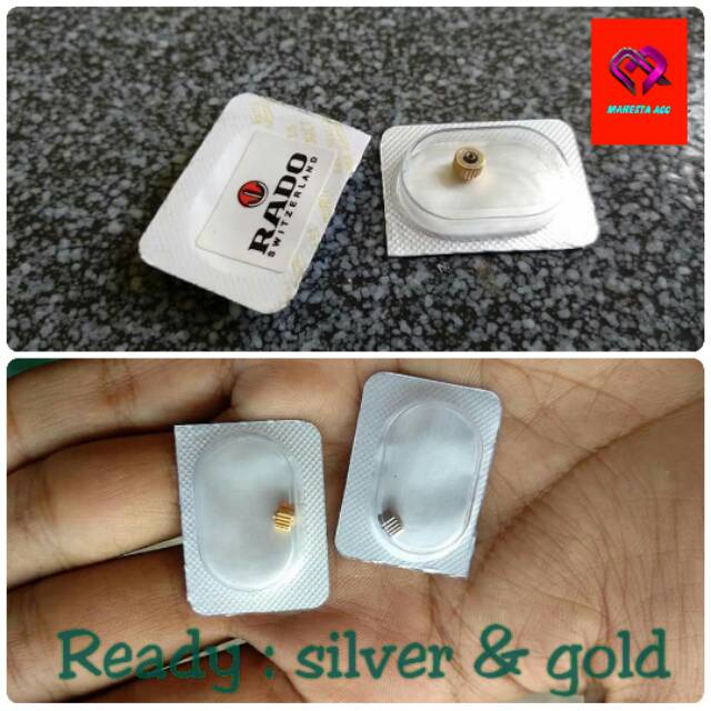 KNOP RADO JUBILE SPAREPARTS JAM TANGAN CROWN KNOP