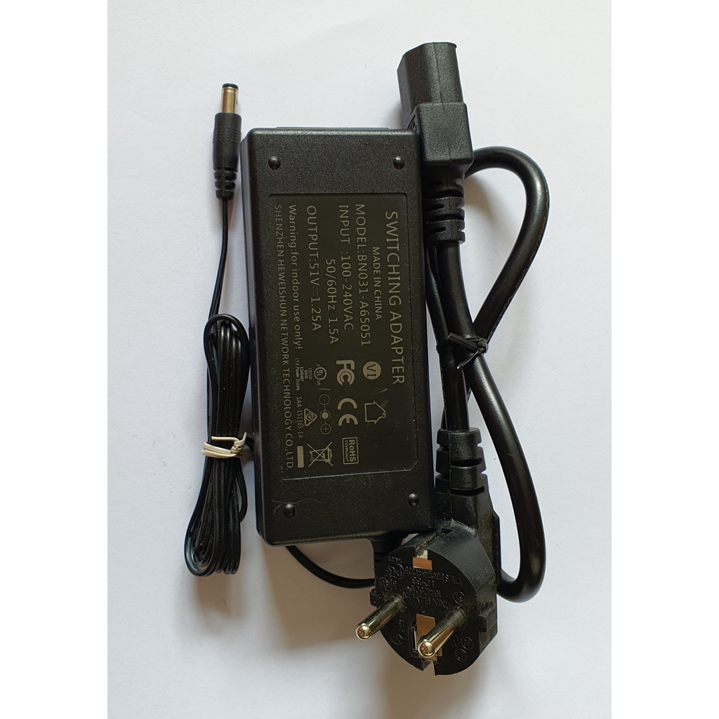Adaptor Switch TENDA 51V 1.25A Original OEM