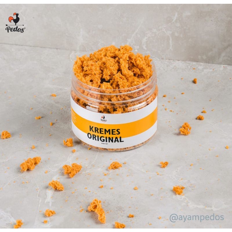 

Kremes Original 100gr | Kremesan Ayam | Kremes Ayam Pedos